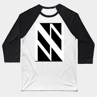 Letter N, the pattern 1 Baseball T-Shirt